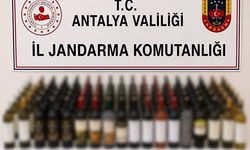 Alanya'da kaçak alkol operasyonu
