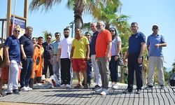 Kumluca'da yüzme alanları denetleniyor