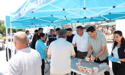 Aksu Belediyesi'nden aşure ikramı