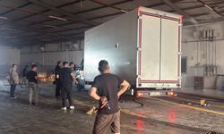 Araç tamir ve bakım servisinde yangın