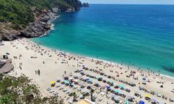 Alanya sahillerinde yaz coşkusu
