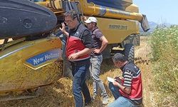 Serik'te biçerdöver kontrolü