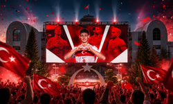 Aksu’da milli maç heyecanı dev ekranda yaşanacak