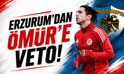 Erzurumspor FK’dan Abdülkadir Ömür'e veto!
