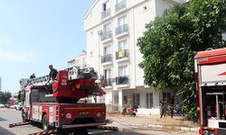 Kepez'de daire yangını söndürüldü