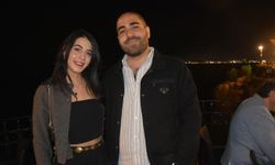 Çiftçi ailesinin Alara'da romantik kutlaması