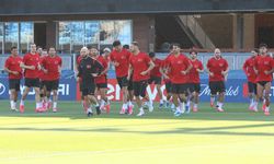 A Milli Futbol Takımı, Paraguay maçı hazırlıklarını tamamladı