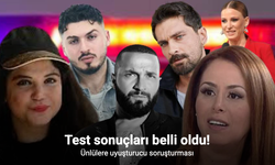 Ünlülere yönelik uyuşturucu soruşturmasında şüphelilerin test sonucu belli oldu