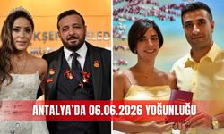 Antalya'da 06.06.2026 yoğunluğu
