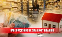 Hane bütçesinde ilk sıra konut kirasının