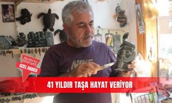 41 yıldır taşa hayat veriyor
