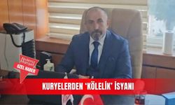 Kuryelerden ‘kölelik’ isyanı