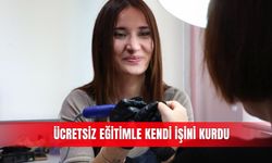 Ücretsiz eğitimle kendi işini kurdu