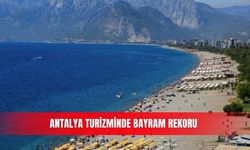 Antalya turizminde bayram rekoru