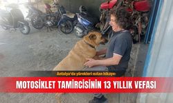 Antalya'da yürekleri ısıtan hikaye: Motosiklet tamircisinin 13 yıllık vefası