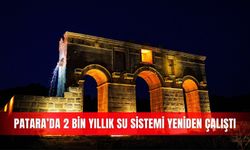 Patara’da 2 bin yıllık su sistemi yeniden çalıştı