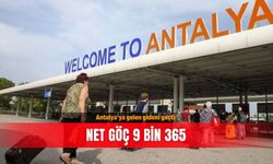 Antalya'ya gelen gideni geçti: Net göç 9 bin 365