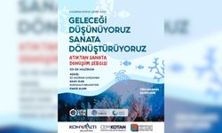Konyaaltı'nda atıktan sanata dönüşüm