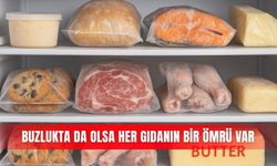 Buzlukta da olsa her gıdanın bir ömrü var