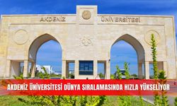 Akdeniz Üniversitesi dünya sıralamasında hızla yükseliyor