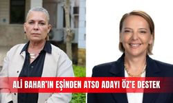 Ali Bahar’ın eşinden ATSO adayı Öz’e destek
