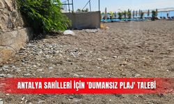Antalya sahilleri için 'dumansız plaj' talebi