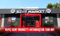 Kepez Kent Market’e vatandaştan tam not