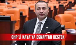 CHP’li Kaya’ya esnaftan destek