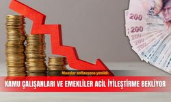 Maaşlar enflasyona yenildi: Kamu çalışanları ve emekliler acil iyileştirme bekliyor