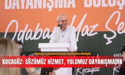 Odabaşı açık hava hizmet merkezine dönüştü... Kocagöz: Sözümüz hizmet, yolumuz dayanışmadır