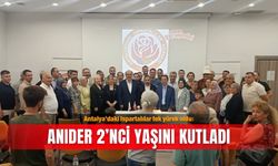 Antalya’daki Ispartalılar tek yürek oldu: ANIDER 2’nci yaşını kutladı