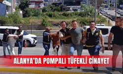 Alanya’da pompalı tüfekli cinayet