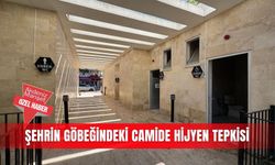 Şehrin göbeğindeki camide hijyen tepkisi