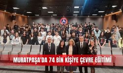 Muratpaşa'da 74 bin kişiye çevre eğitimi