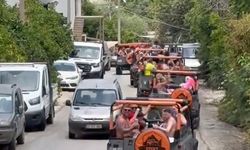 Alanya'da kurallara uymayan safari araçlarına ceza