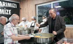 Kotan, oruç açma yemeği paylaştı
