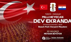 Varyant Meydanı'nda milli maç heyecanı
