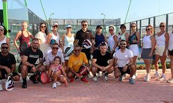 Padel turnuvası tamamlandı