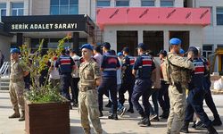 Serik'te 9 uyuşturucu şüphelisi adliyeye sevk edildi