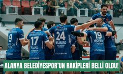 Alanya Belediyespor’un Efeler Ligi’ndeki rakipleri belli oldu!