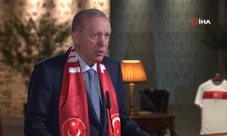 Cumhurbaşkanı Erdoğan’dan A Milli Takım’a destek mesajı
