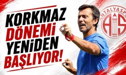 Antalyaspor'da Bülent Korkmaz dönemi yeniden başlıyor!