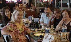 Rota müdürüne dostlarından sürpriz kutlama