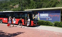 Sarısu Kadınlar Plajı'na ücretsiz ring seferleri başladı