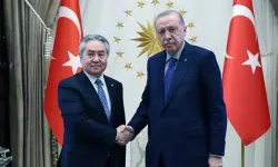 Cumhurbaşkanı Erdoğan, Kırgızistan Dışişleri Bakanı Kulubayev ile görüştü
