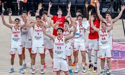 U17 Erkek Milli Basketbol Takımı çeyrek finalde