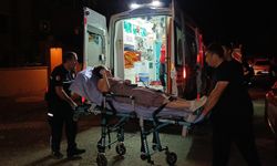 Mazgala sıkışan ayağı itfaiye ekibi sayesinde kurtarıldı