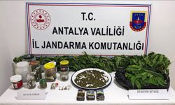 Manavgat'ta uyuşturucu baskını