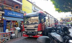 Alanya'da restoranda yangın paniği