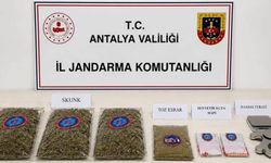 Antalya'da jandarmadan uyuşturucu operasyonu